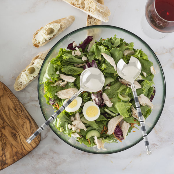 French Home Jubilee Tableware Collection Glass Serving Bowl Perigold